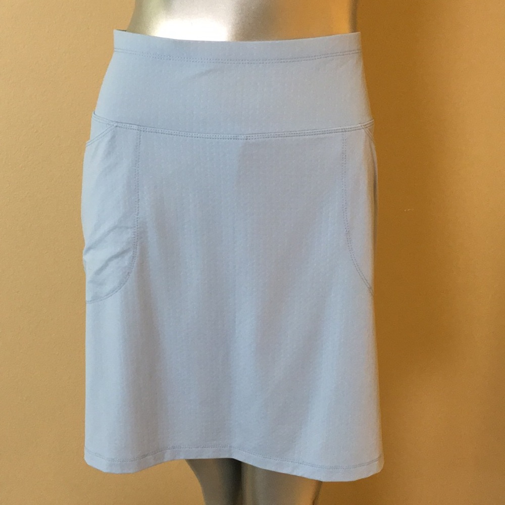G Lifestyle Knit Golf Skort In Light Blue 🩵